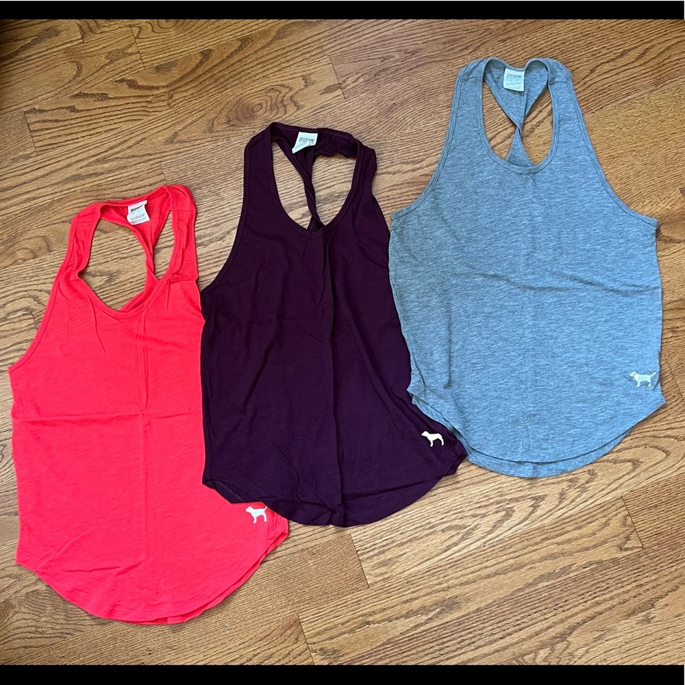PINK Victoria Secret  | XS | Tank Tops | Bundle of 3 |  Smoke Free Home